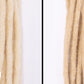 （#613 Blonde）Permanent Handmade Human Hair Dreadlock Extensions