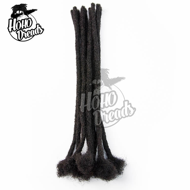 （In stock）JiffyLocs Afro kinky human hair loc extensions