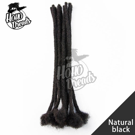 （Pre-sale）（Dark color）HohoDreads Afro kinky human hair loc extensions