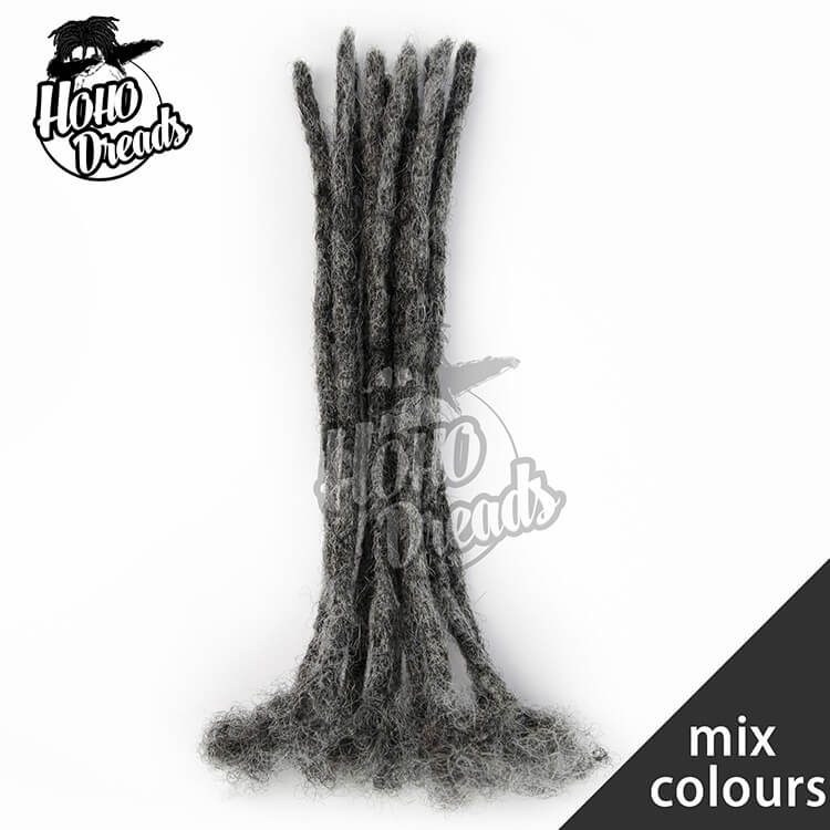 （In stock）JiffyLocs Afro kinky human hair loc extensions